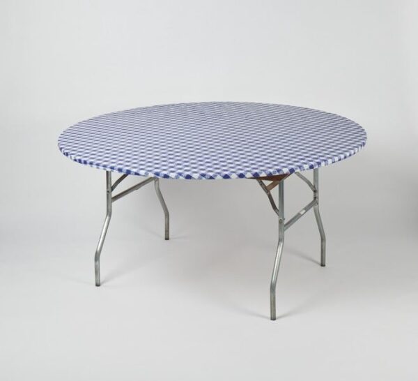 60" - Round Fitted Table Kwik-Covers With Elastic