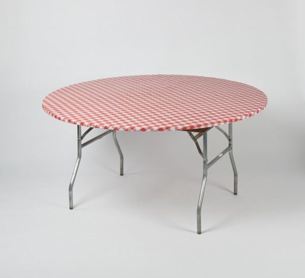 60" - Round Fitted Table Kwik-Covers With Elastic