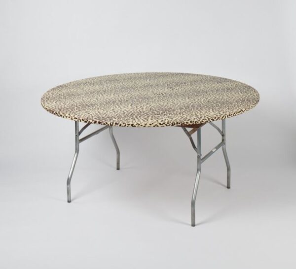 60" - Round Fitted Table Kwik-Covers With Elastic