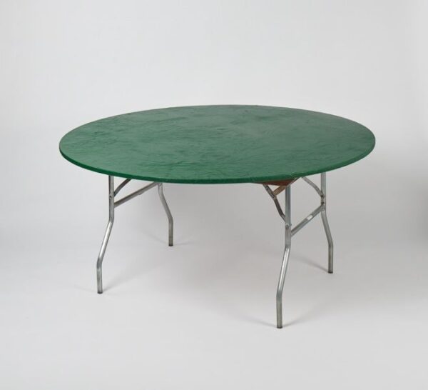 60" - Round Fitted Table Kwik-Covers With Elastic