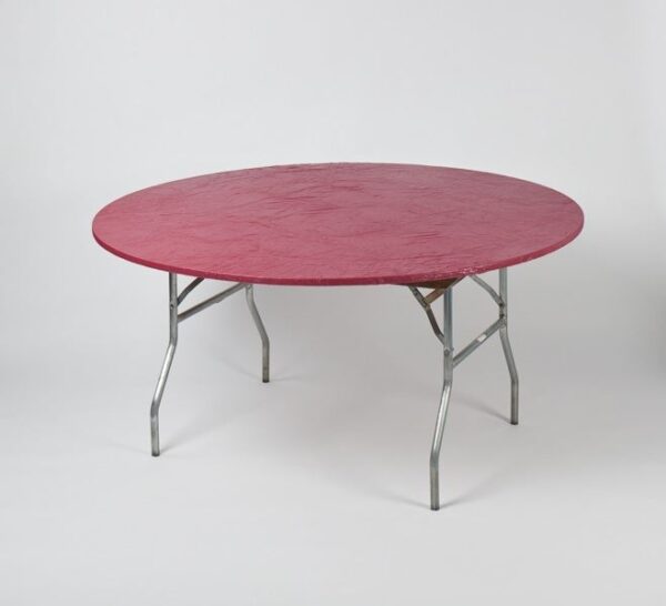 60" - Round Fitted Table Kwik-Covers With Elastic