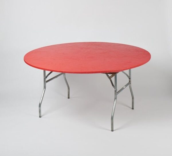 60" - Round Fitted Table Kwik-Covers With Elastic