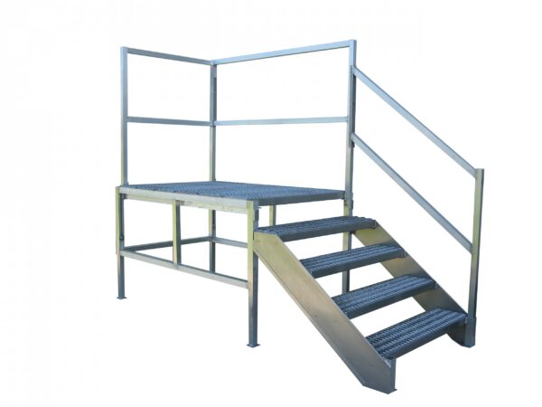 Dura-Grip Osha Aluminum Stairs
