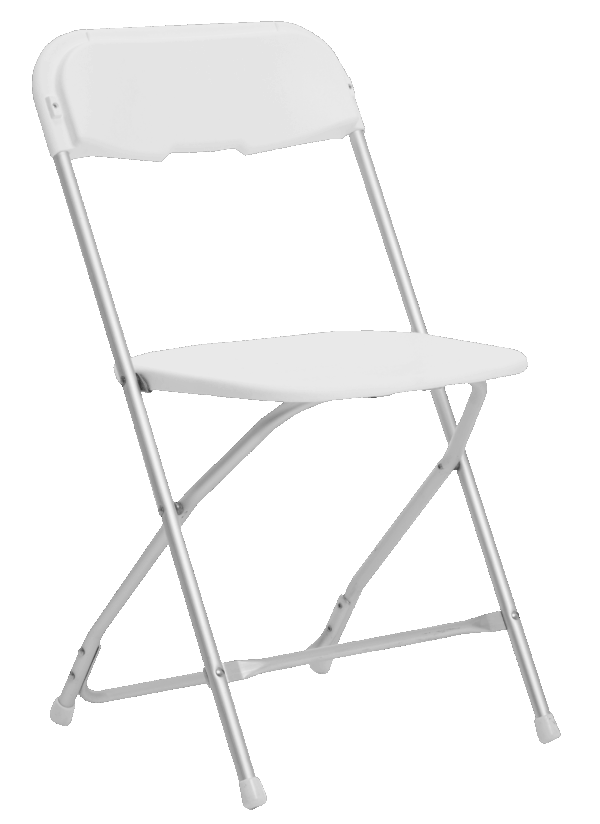 White Folding Chair