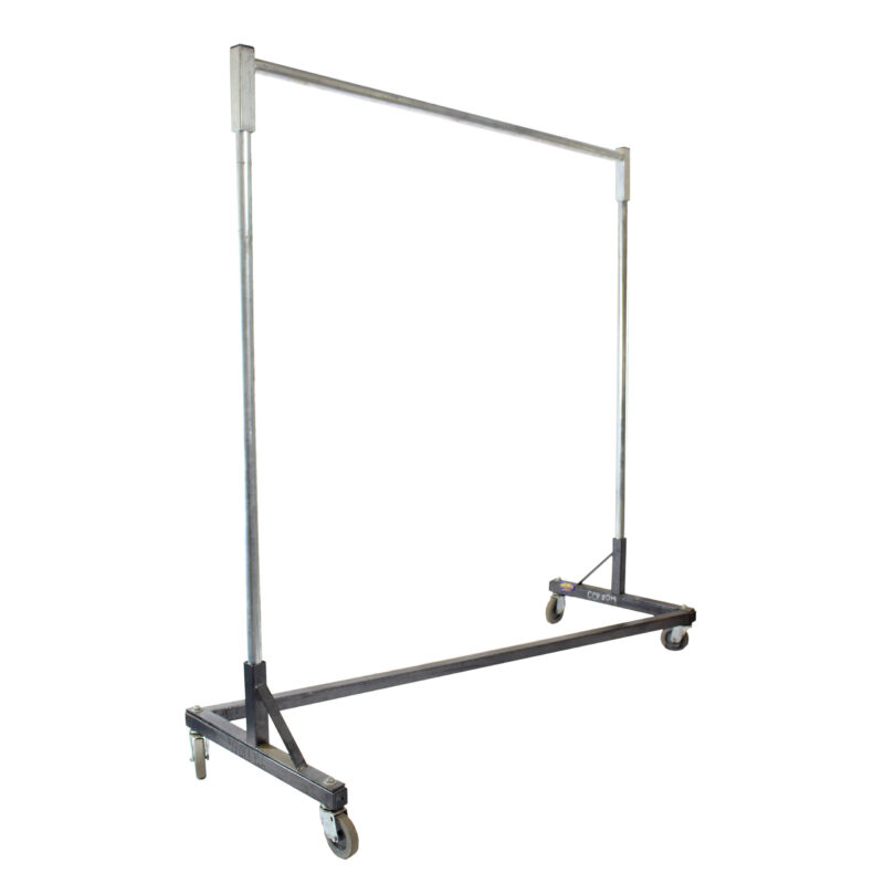 Rolling Z Coat Rack Incl. 40 Hangers