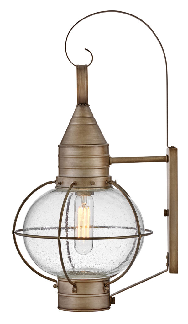 2-Lights Per Pole Cape Cod Onion Lantern Bronzed Copper