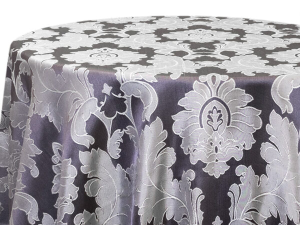 Light Grape Damask Banquet Tablecloths (ak115)