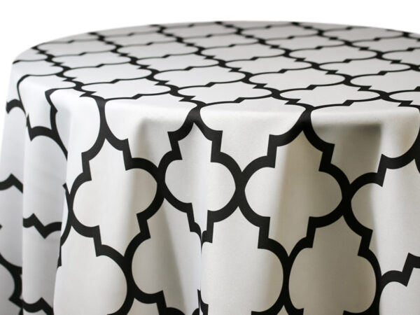 White Standard Prints Banquet Tablecloths (524)