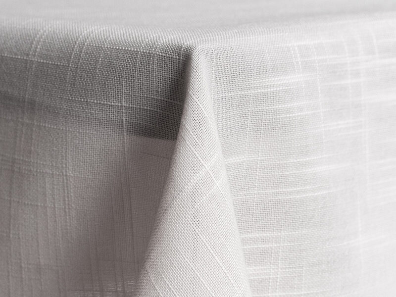 White Belize Round Tablecloths (377)