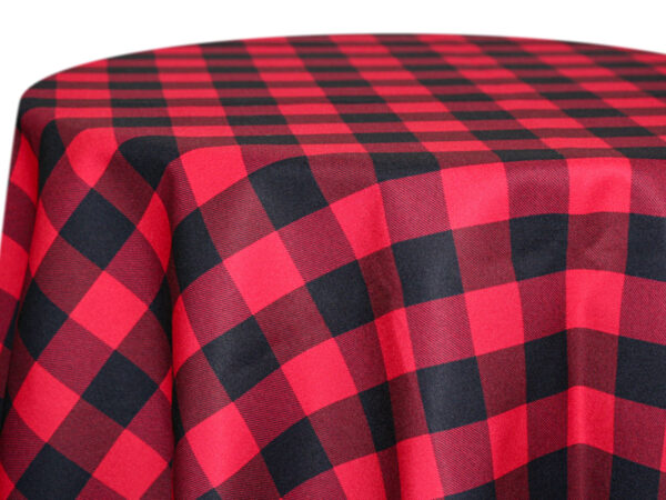 Red Premium Prints Banquet Tablecloths (p045)