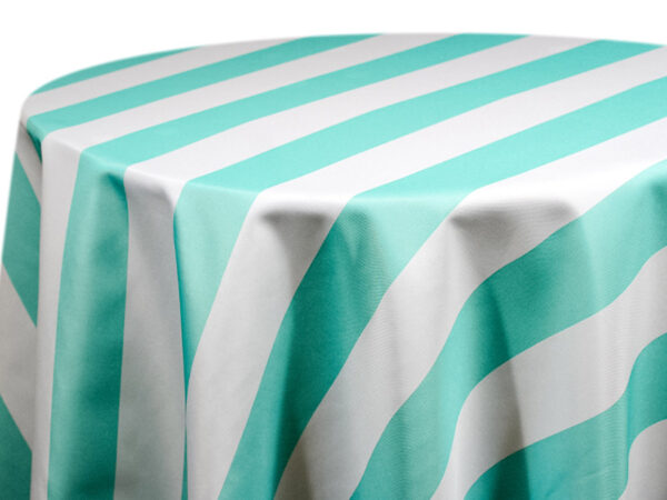 Aqua Standard Prints Banquet Tablecloths (573)