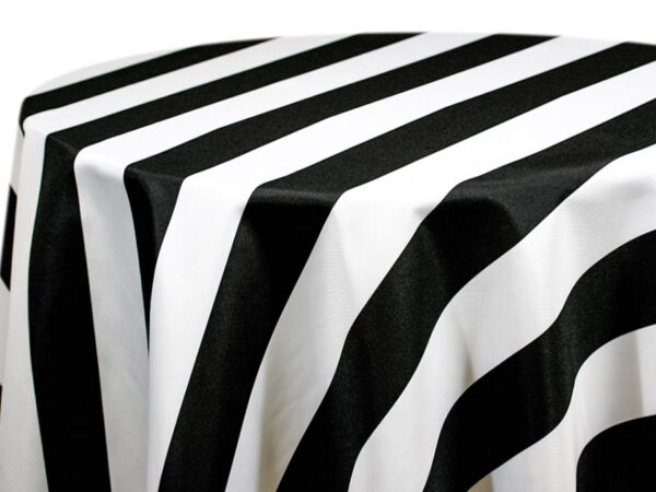 Black Standard Prints Banquet Tablecloths (574)