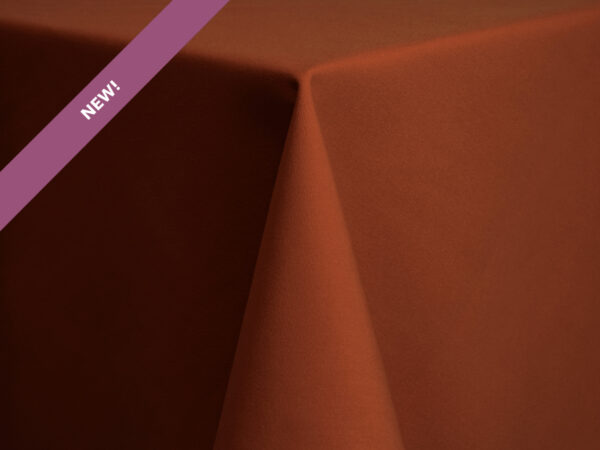 Burnt Orange Cott'n-eze (spun Polyester) Banquet Tablecloths (420)
