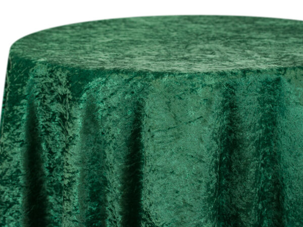Hunter Velour Crushed Banquet Tablecloths (025)