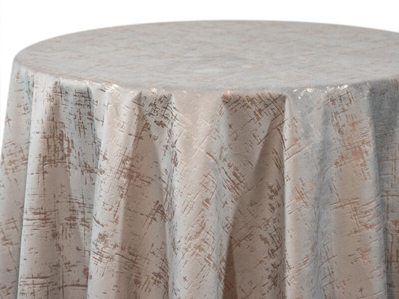 Silver Etched Velvet Banquet Tablecloths (et134)