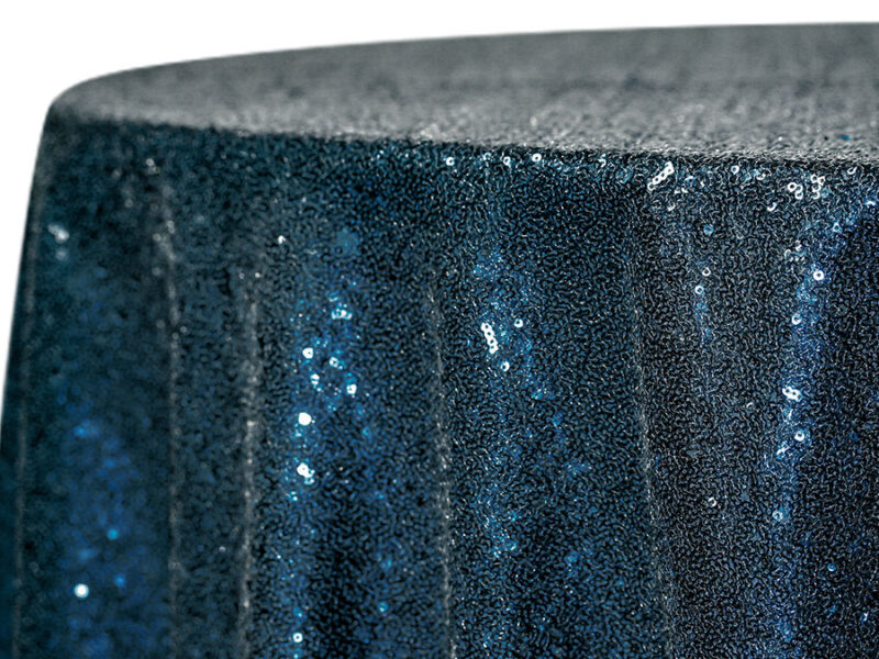 Midnight Glimmer Round Tablecloths (212)