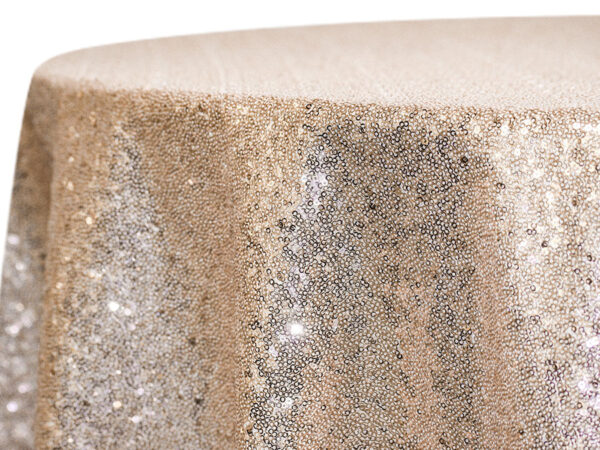 Nude Glimmer Banquet Tablecloths (214)