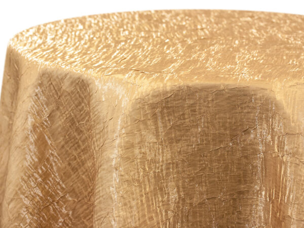 Beige Iridescent Crush Banquet Tablecloths (752)