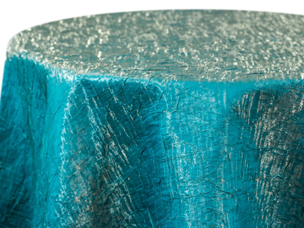 Gold / Turquoise Iridescent Crush Sashes (721)