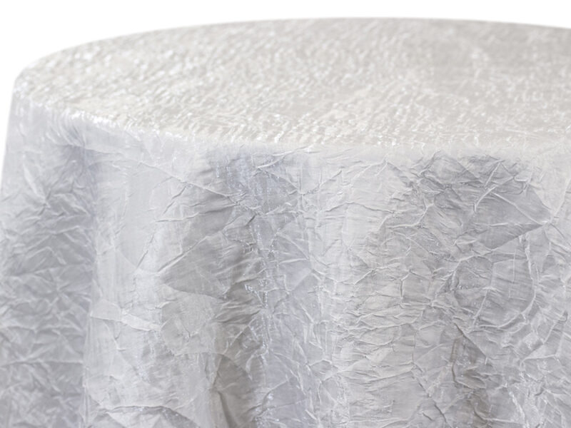 White Iridescent Crush Sashes (785)