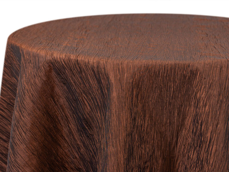 Copper Krinkle Round Tablecloths (906)