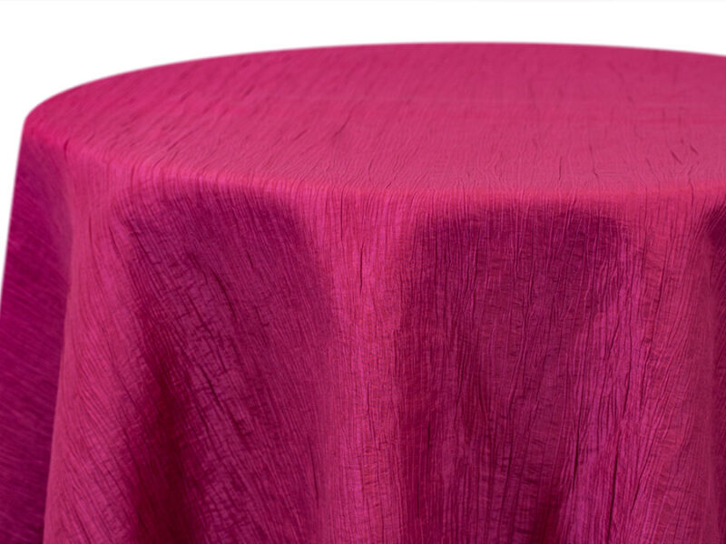 Fuchsia Krinkle Banquet Tablecloths (949)