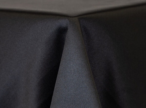 Black Lamour Matte Satin Drapes (653)