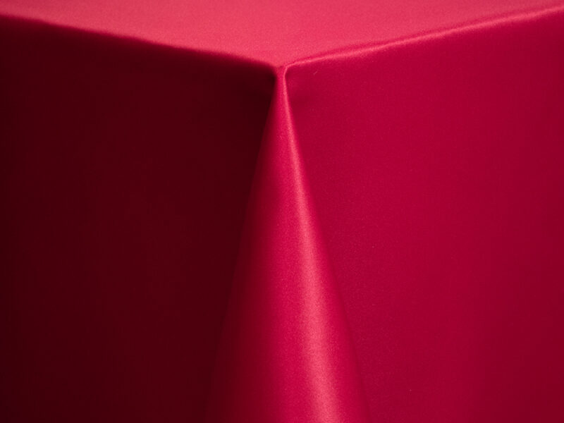 Cerise Lamour Matte Satin Drapes (706)