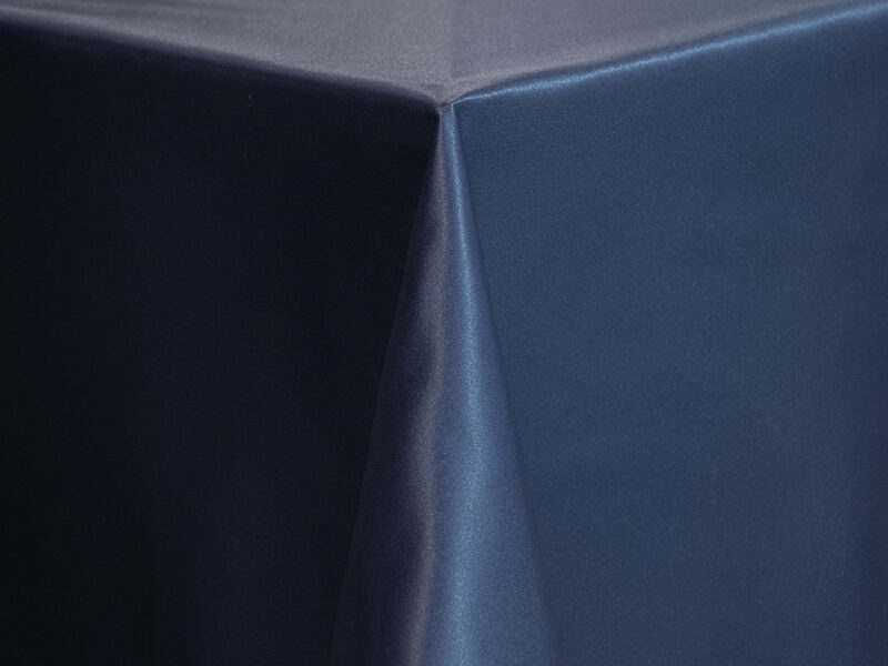 Midnight Lamour Matte Satin Square Tablecloths (707)
