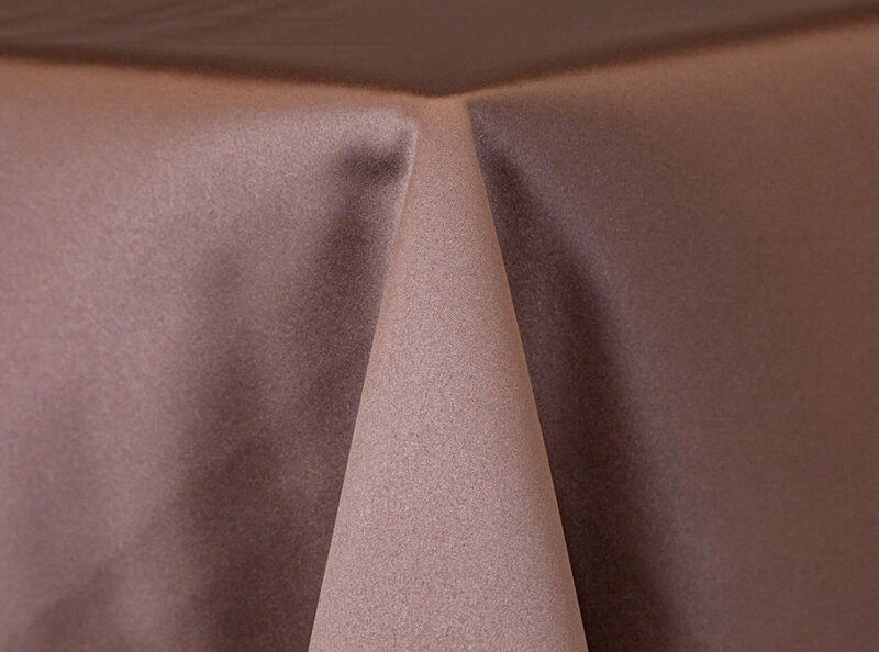 Taupe Lamour Matte Satin Drapes (690)