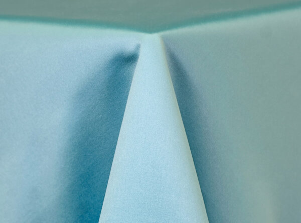 Turquoise Lamour Matte Satin Drapes (641)