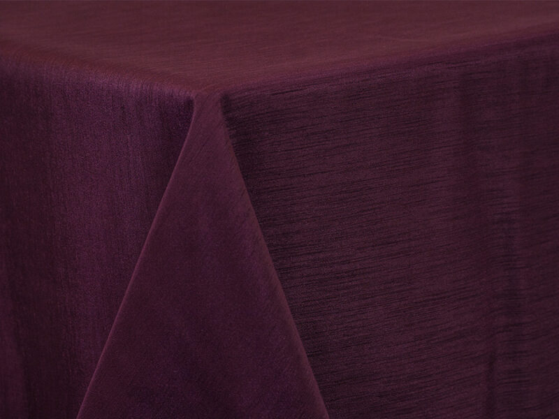 Eggplant Majestic Dupioni Sashes (091)