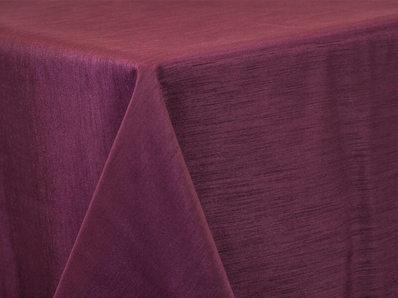 Plum Majestic Dupioni Runners (064)