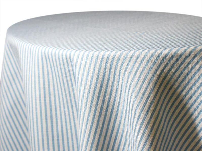 French Blue Premium Prints Round Tablecloths (p042)