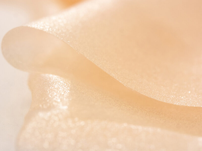 Peach Organza Square Tablecloths (907)