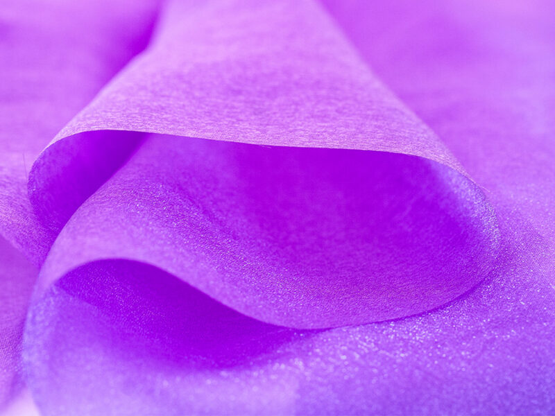 Purple Organza Square Tablecloths (916)
