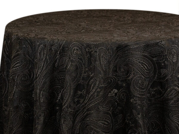 Black Paisley Lace Runners (743)