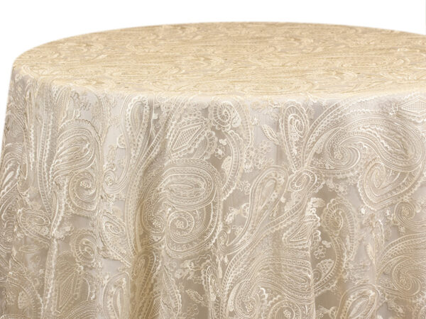 Ivory Paisley Lace Runners (741)