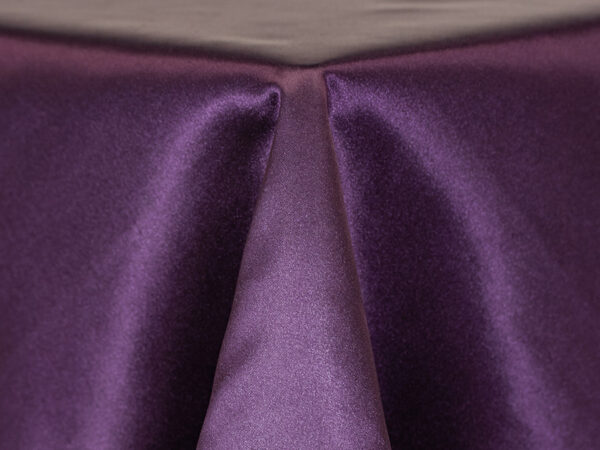 Plum Poly Satin Napkins (615)