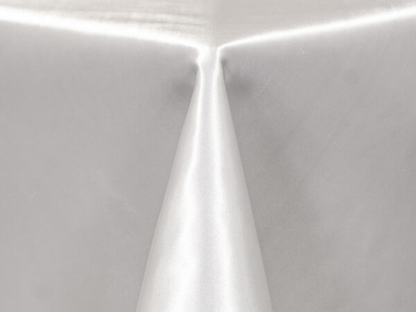White Poly Satin Sashes (635)