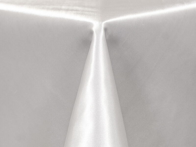 White Poly Satin Sashes (635)