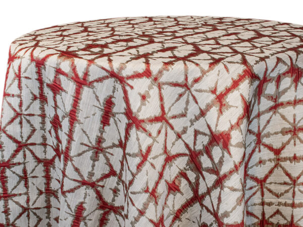 Red Texture Square Tablecloths (sx117)