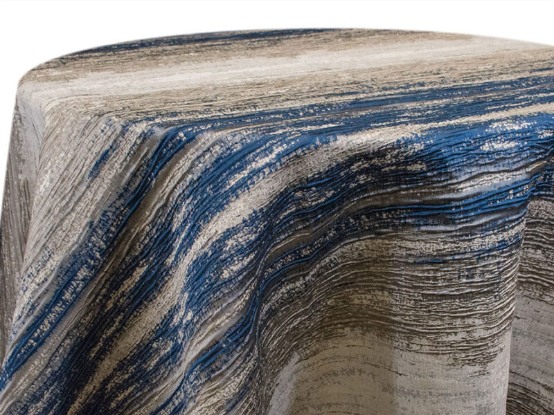 Classic Blue Texture Banquet Tablecloths (se129)