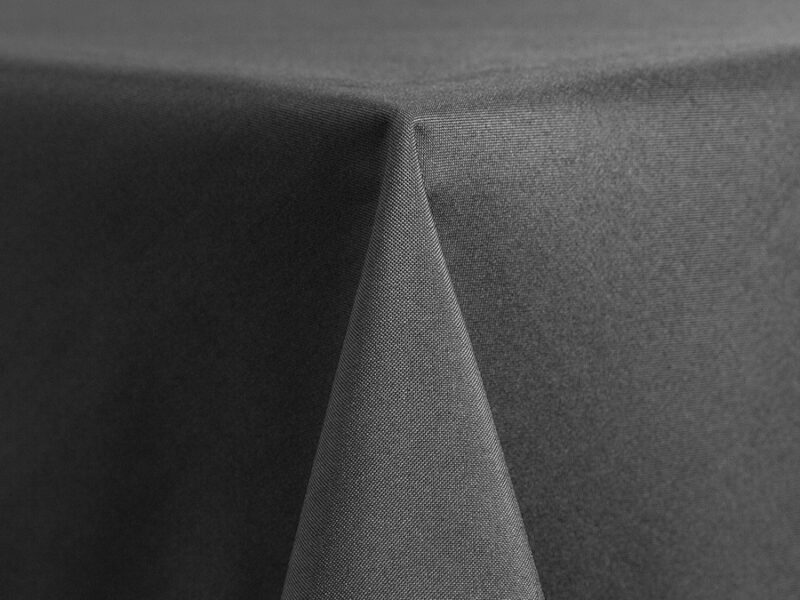 Charcoal Polyester Banquet Tablecloths (147)
