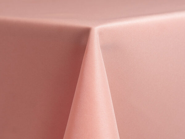 Dusty Rose Polyester Square Tablecloths (111)
