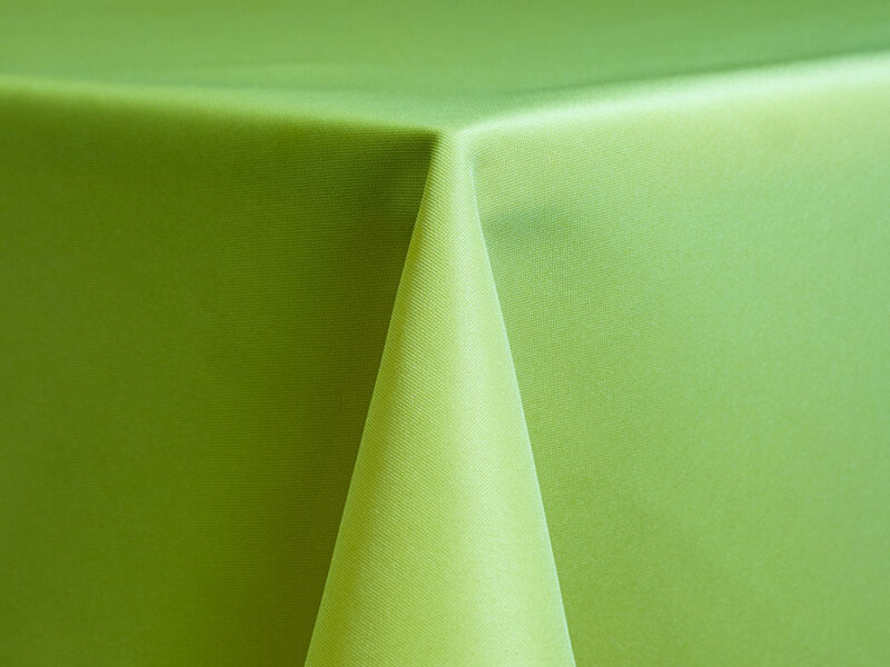 Lime Polyester Round Tablecloths (136)