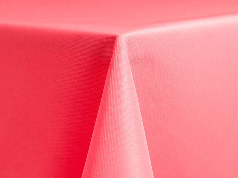Neon Pink Polyester Square Tablecloths (196)