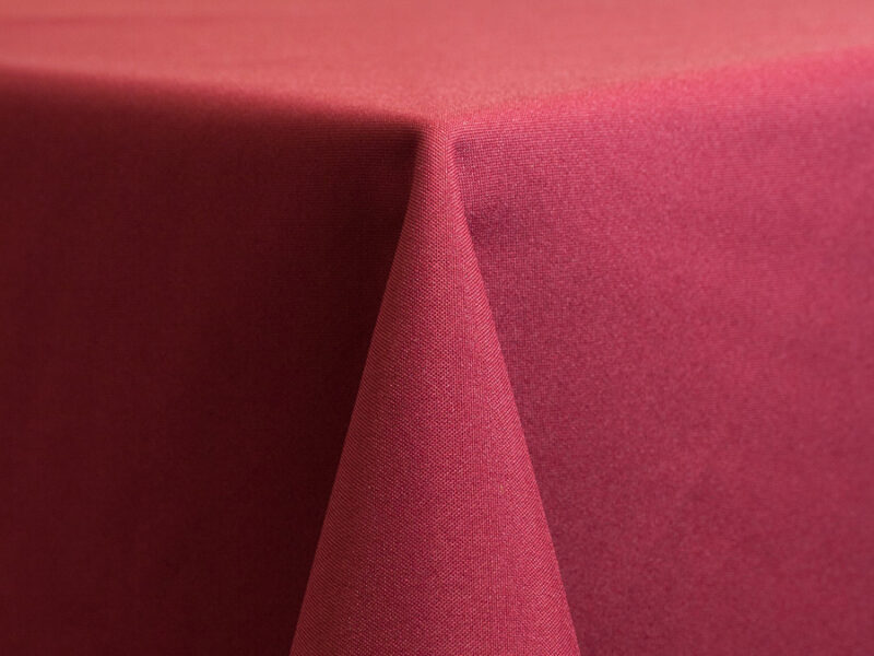 Ruby Polyester Square Tablecloths (144)
