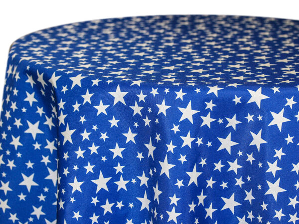 Blue Standard Prints Banquet Tablecloths (521)
