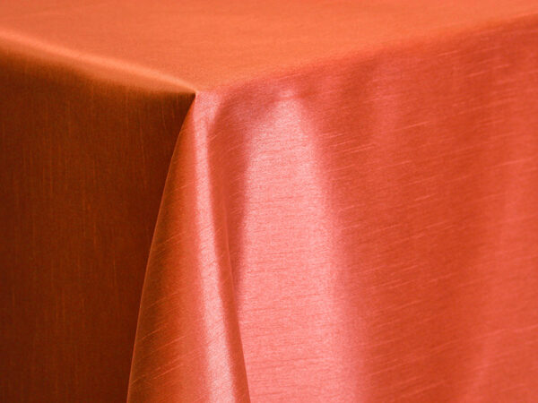 Burnt Orange Supernova Shantung Napkins (011)